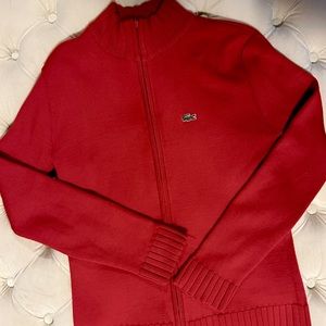 Lacoste Zip up sweater